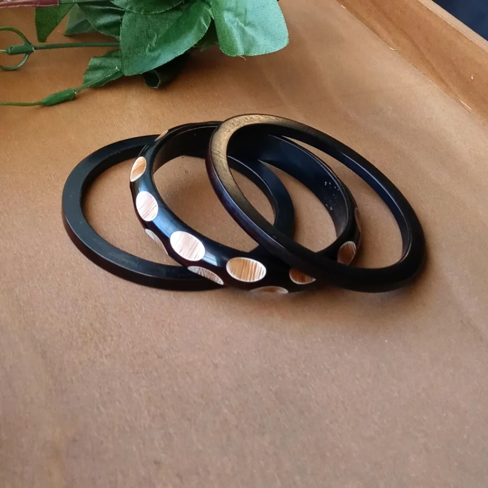 3PC Beautiful Bangle Bracelet Set - Picture 5 of 12